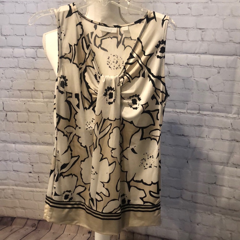 NY&Co stretch blouse tank size XS